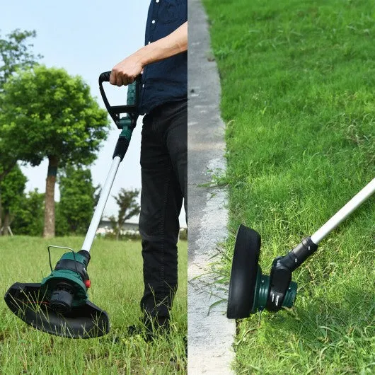 20V Cordless String Trimmer 10" Grass String 2.0 Ah