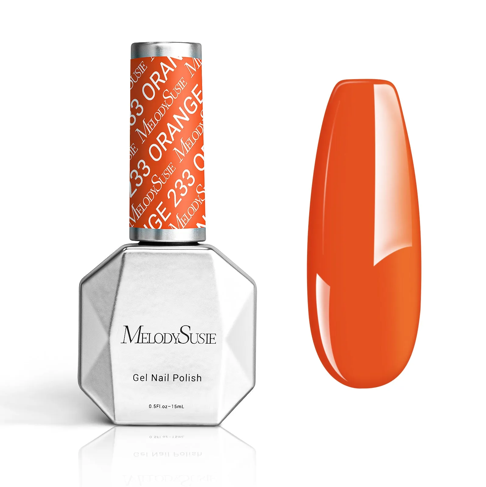 233 Exuberant Orange - Gel Nail Polish (15ml)