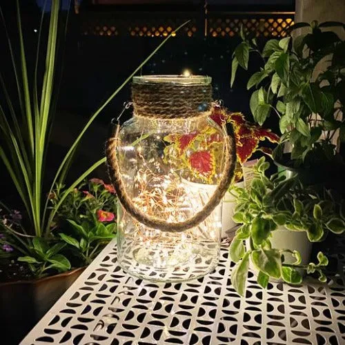 25 Feet Solar Powered Fairy String Lights 100 LED Lights