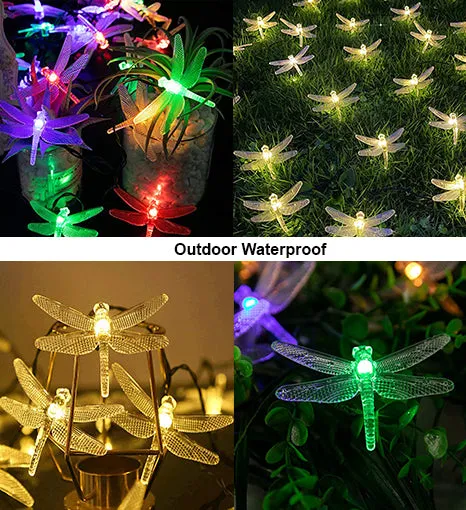 30 LED Solar String Light Dragonfly