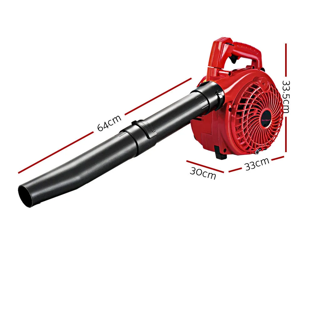 36CC 2-Stroke Leaf Blower & Vacuum with Twin Nozzles - Giantz