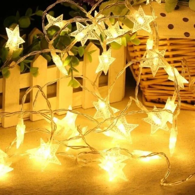 3m 20 LEDs Twinkle Star Battery String Lights