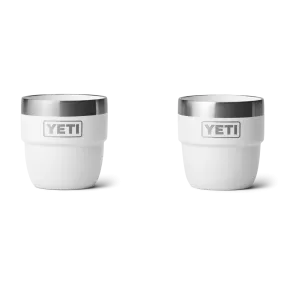 4 oz. / 118ml Stackable Cups- White (2 pack)