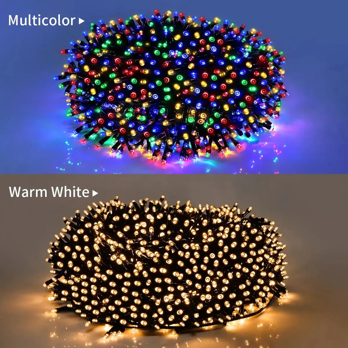 50M 100M 24V LED Christmas Lights Fairy Garland String Light Waterproof For Outdoor Garden Home Holiday New Year Party Decor