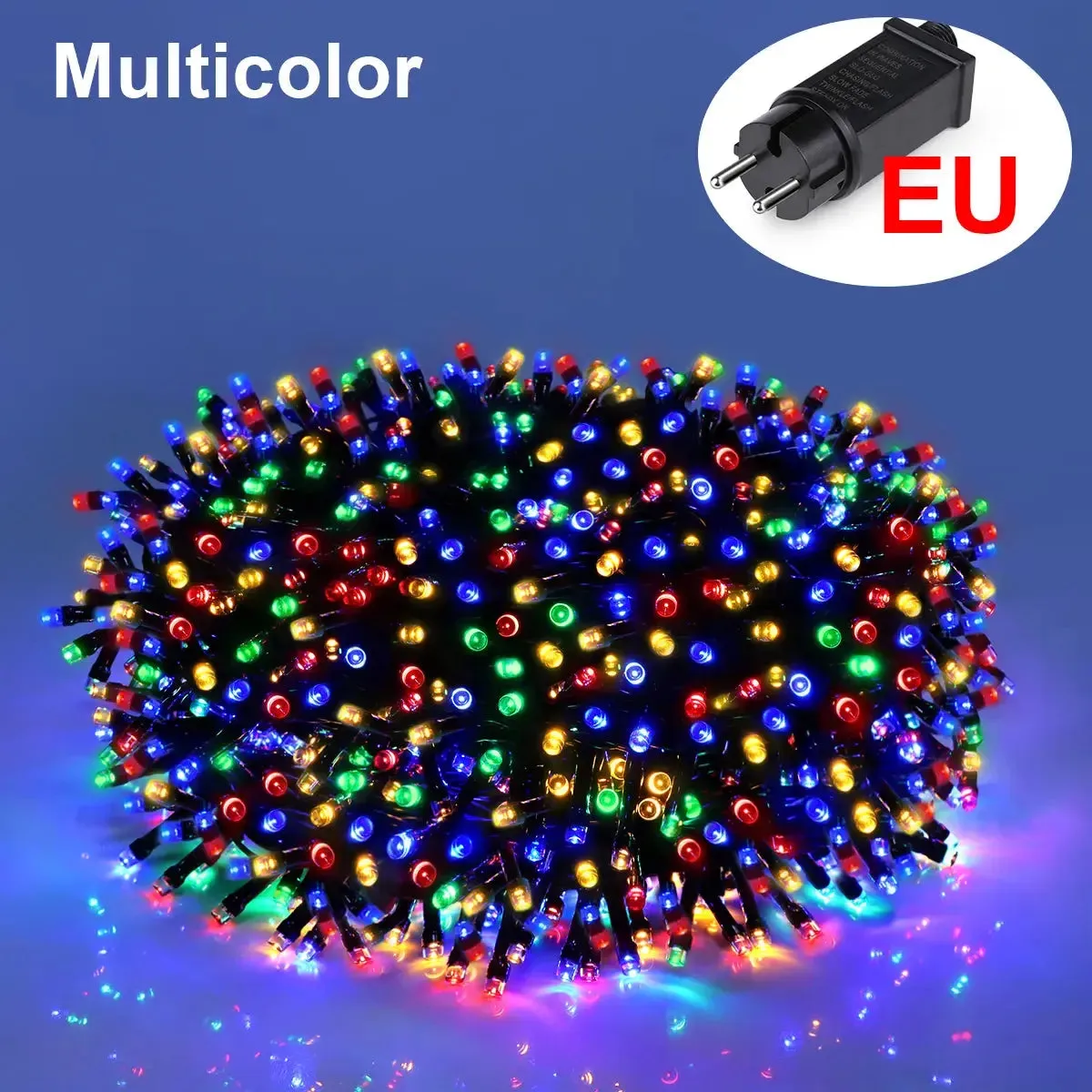 50M 100M 24V LED Christmas Lights Fairy Garland String Light Waterproof For Outdoor Garden Home Holiday New Year Party Decor