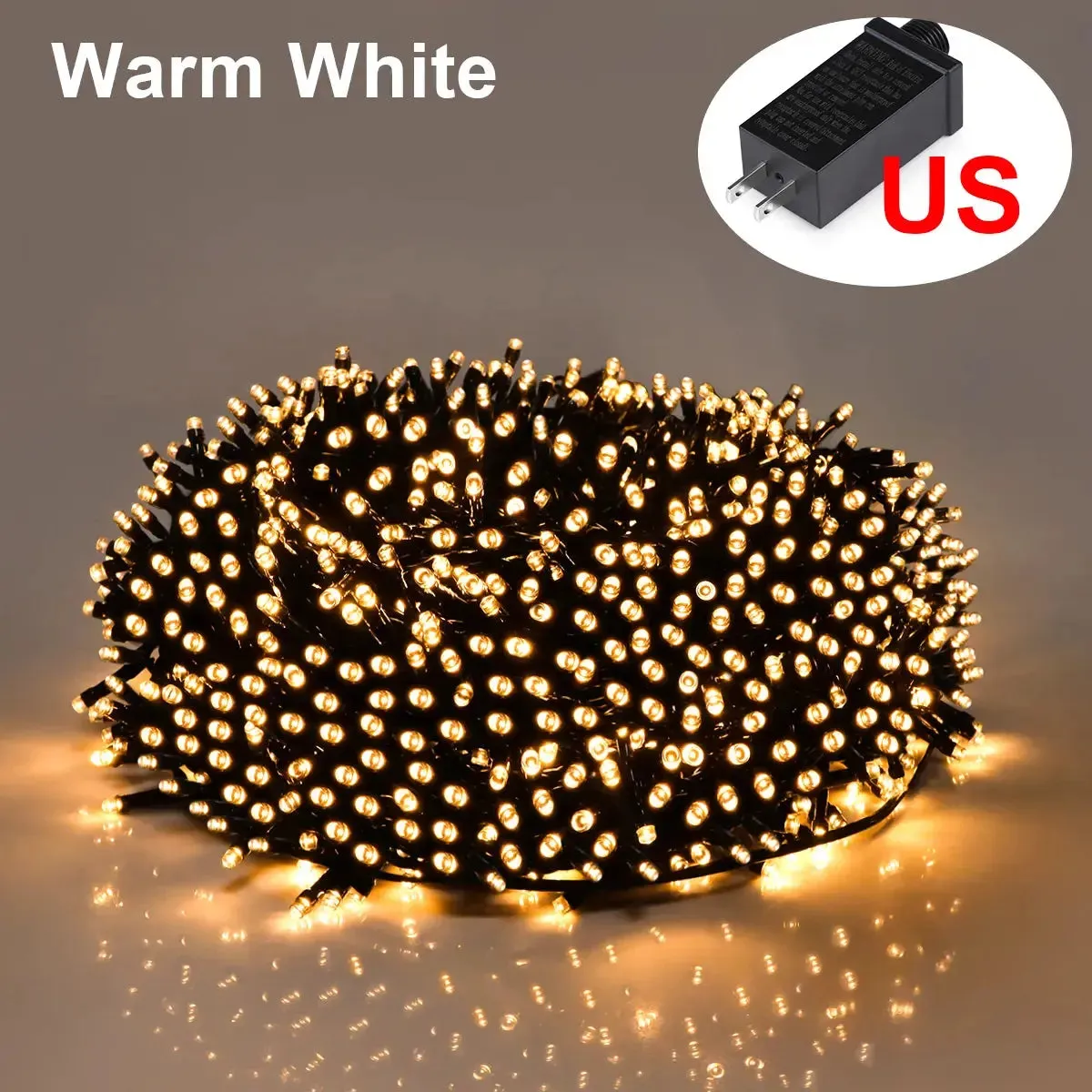 50M 100M 24V LED Christmas Lights Fairy Garland String Light Waterproof For Outdoor Garden Home Holiday New Year Party Decor