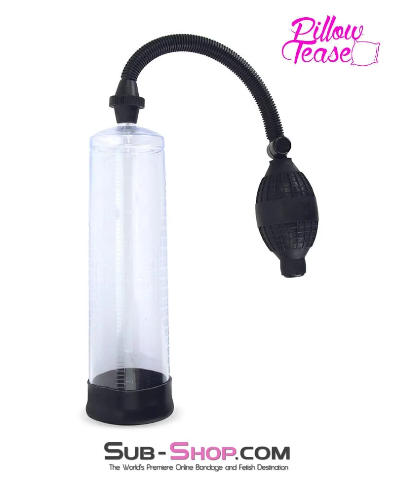 7927M-SIS      Sissy Tease Vacuum Penis Pump Enlargement System