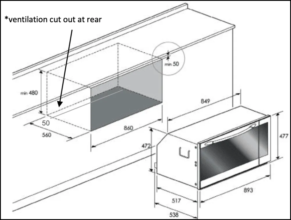 90cm Oven, Cooktop and Rangehood Package No.2