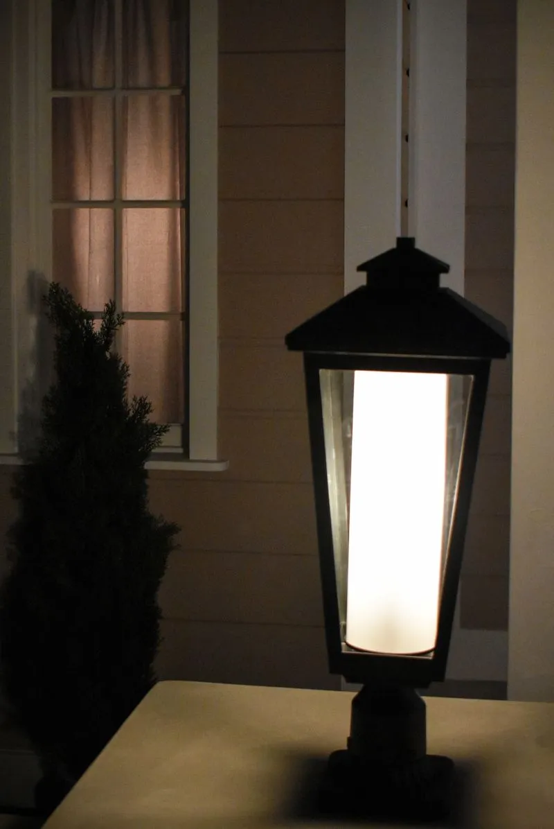 Aberdeen 22.5" Artesian Bronze Deck Post Light