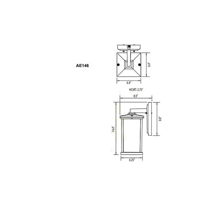 Advantage Environmental Lighting AE146 Composite Outdoor Lighting