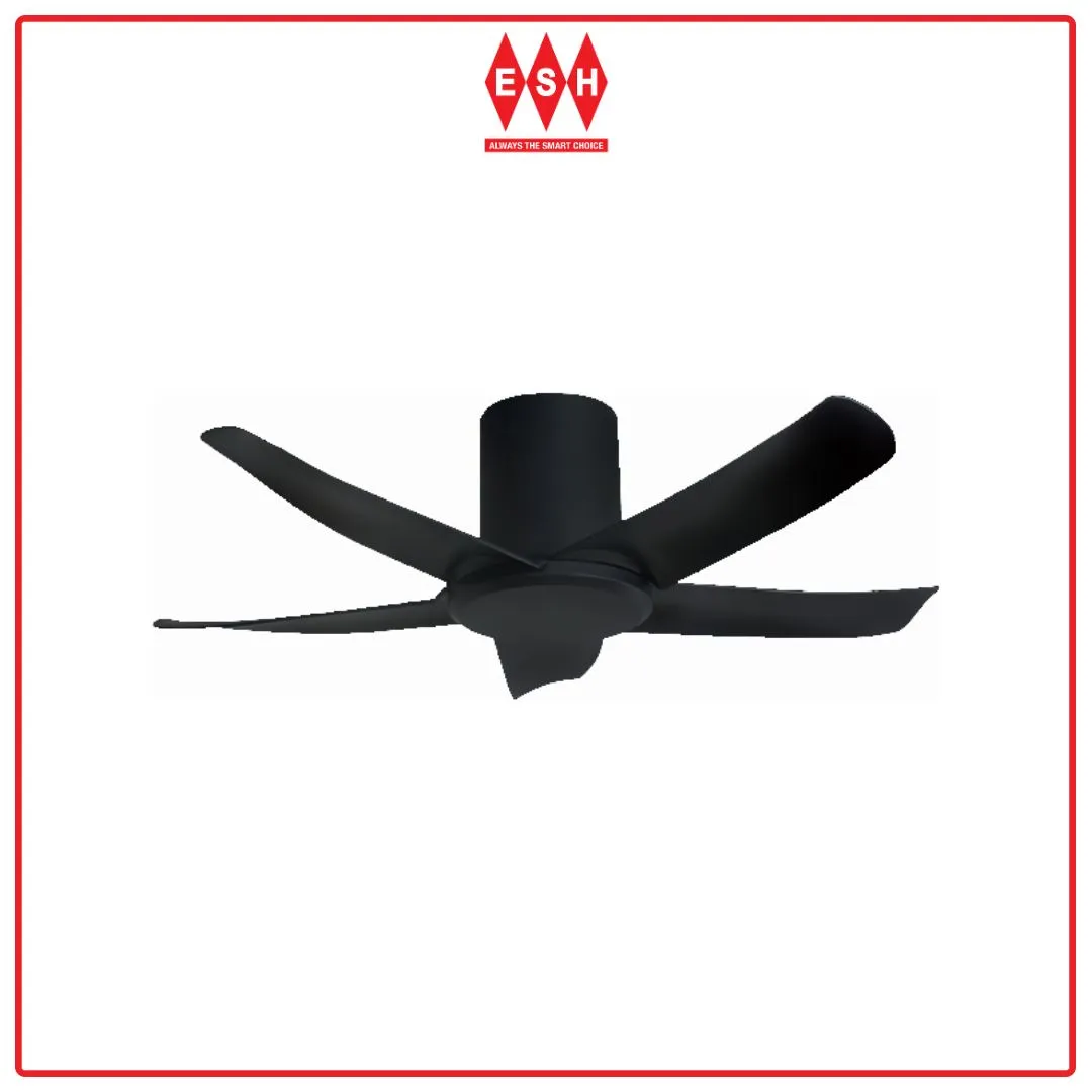 Alpha Alkova Pazion G2 HG-5B/40 40 Inch Ultra DC Motor Ceiling Fan (Matt Black)