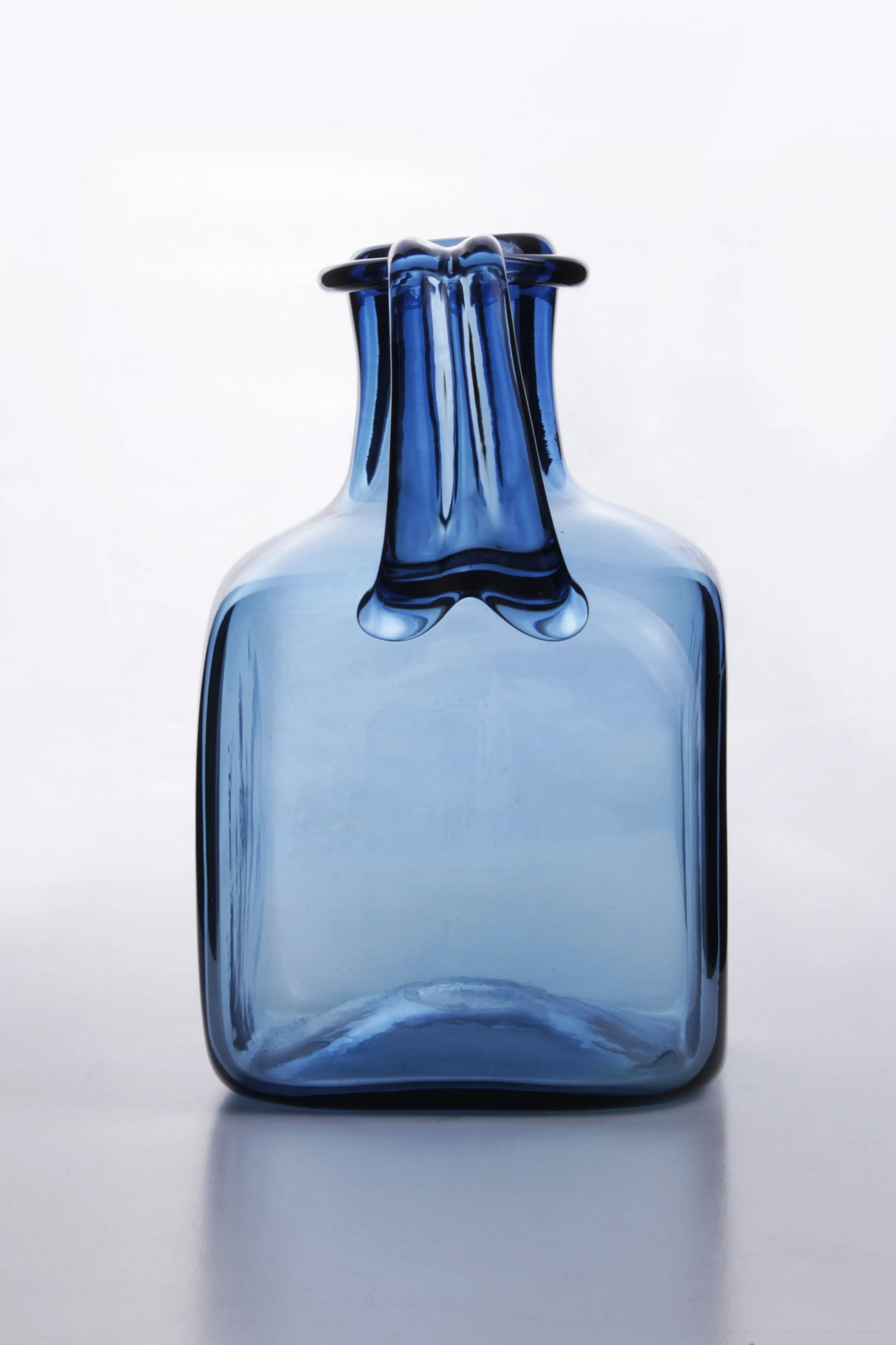 Ancient Roman Squared Bottle (Blue)