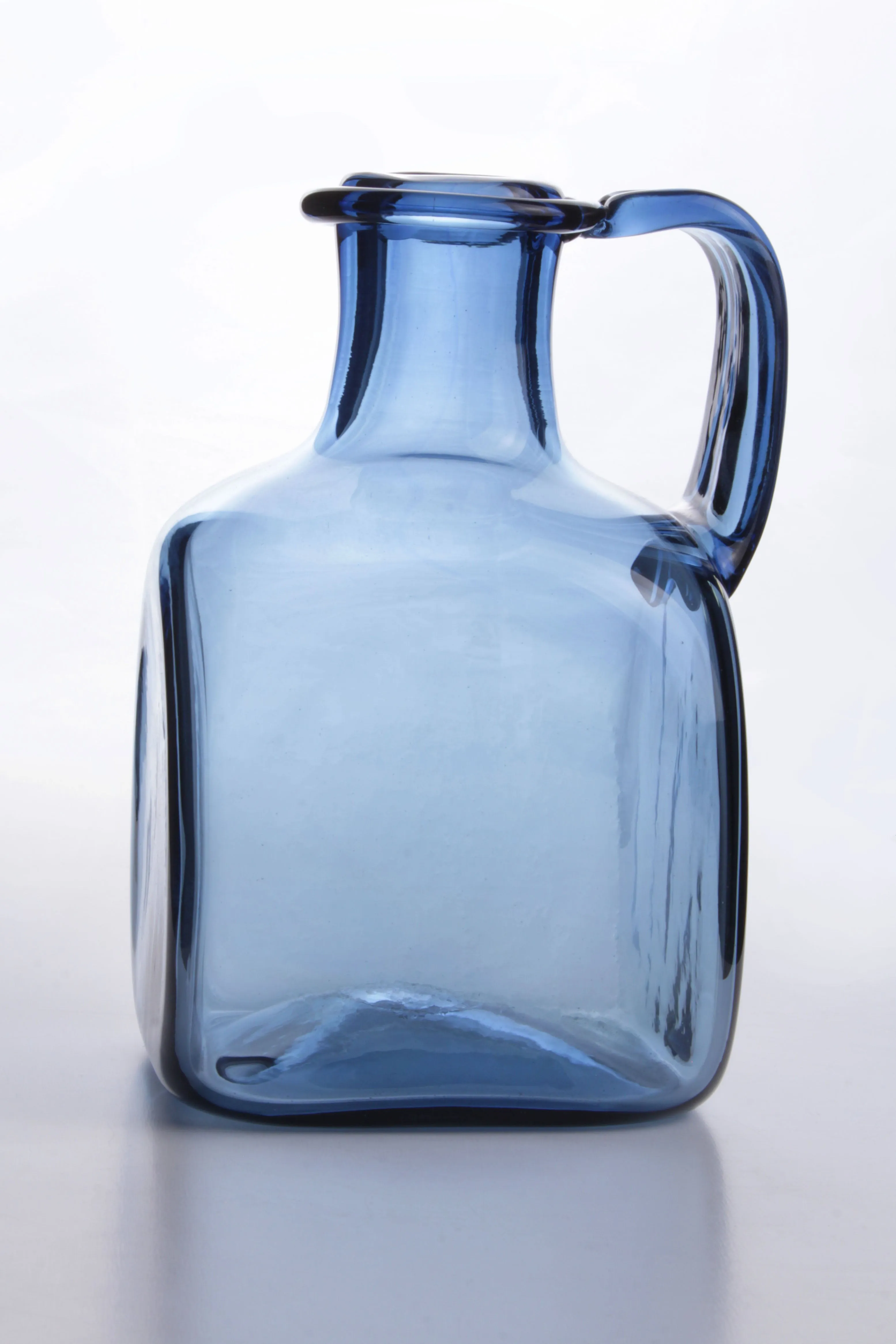 Ancient Roman Squared Bottle (Blue)