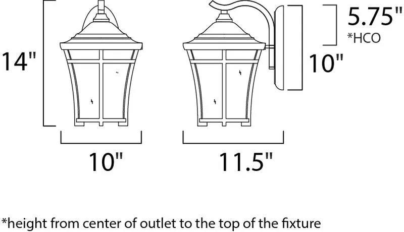 Balboa VX Outdoor Wall Mount