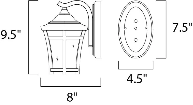 Balboa VX Outdoor Wall Mount