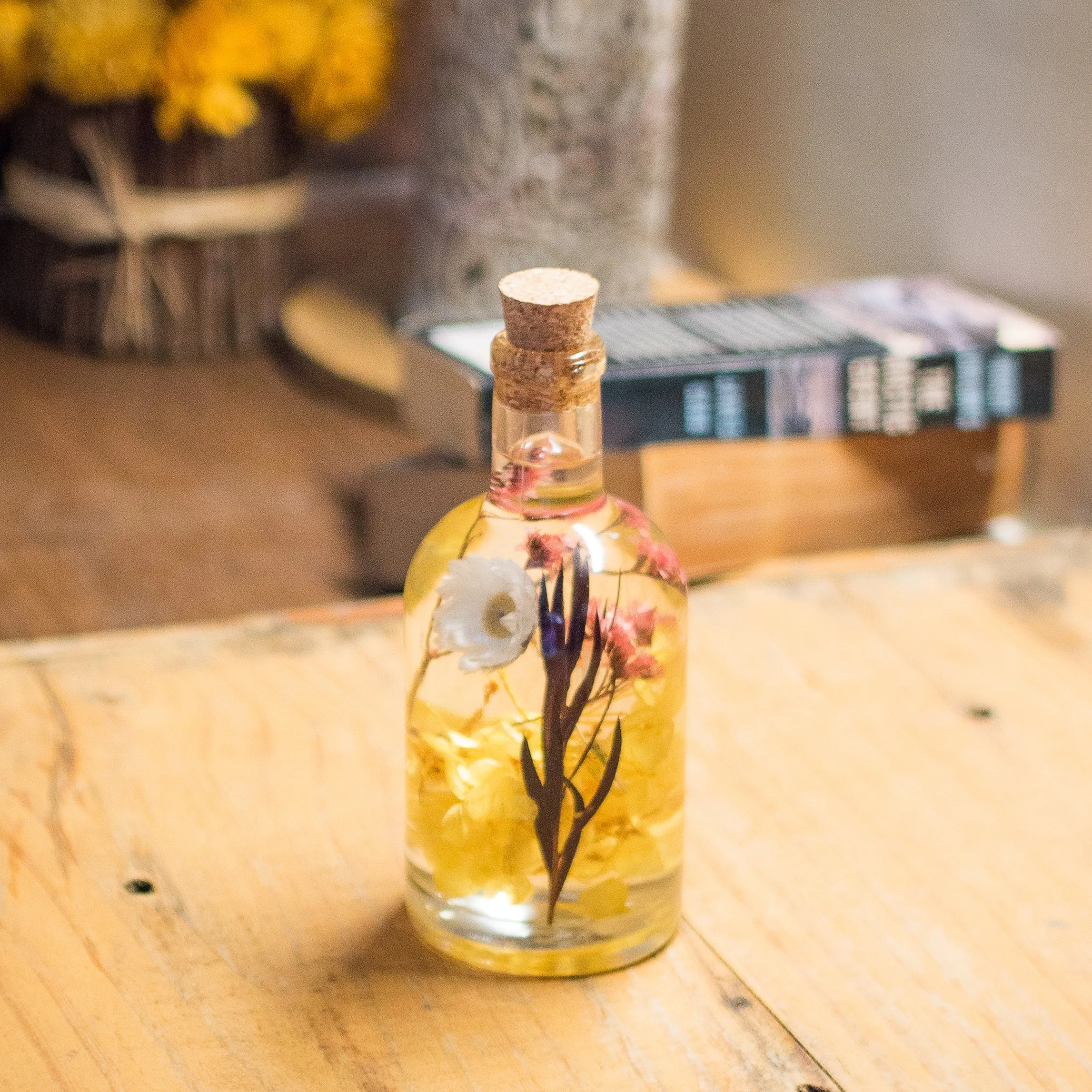 Baroque Carafe Preserved Flower Tabletop