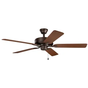 Basics Pro 52" Patio Ceiling Fan in Satin Natural Bronze