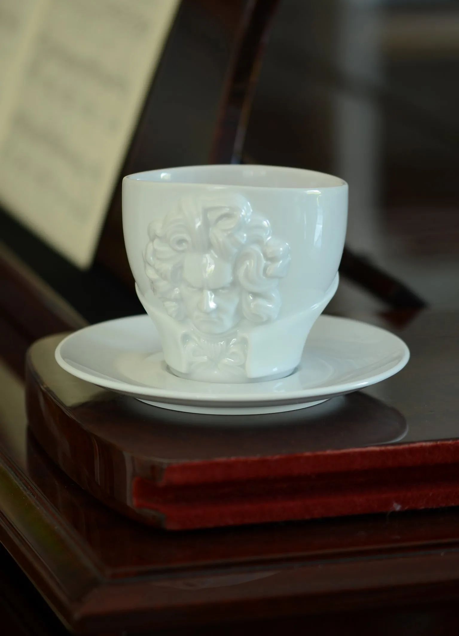 Beethoven Coffee Cup with Saucer, TALENT Collection