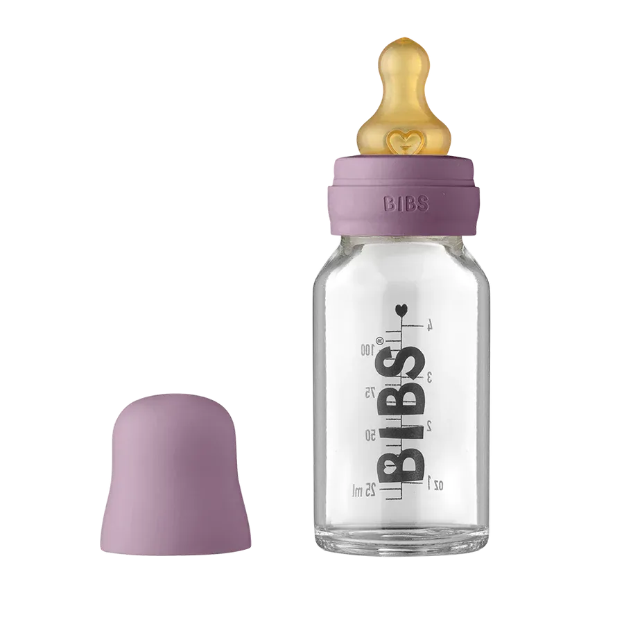 BIBS Baby Glass Bottle Complete Set 110ml