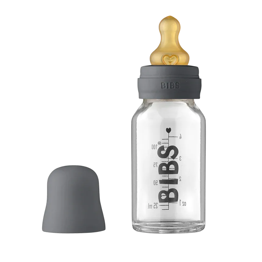 BIBS Baby Glass Bottle Complete Set 110ml