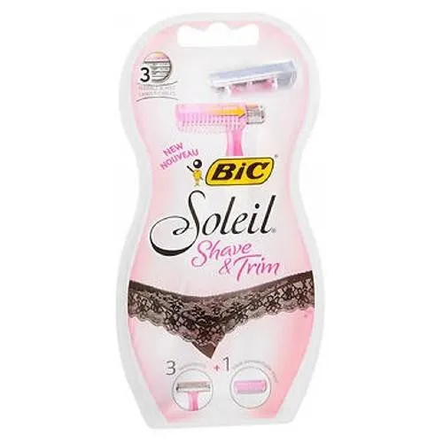 Bic Soleil Shave Trim Razors 4 Each By Bic