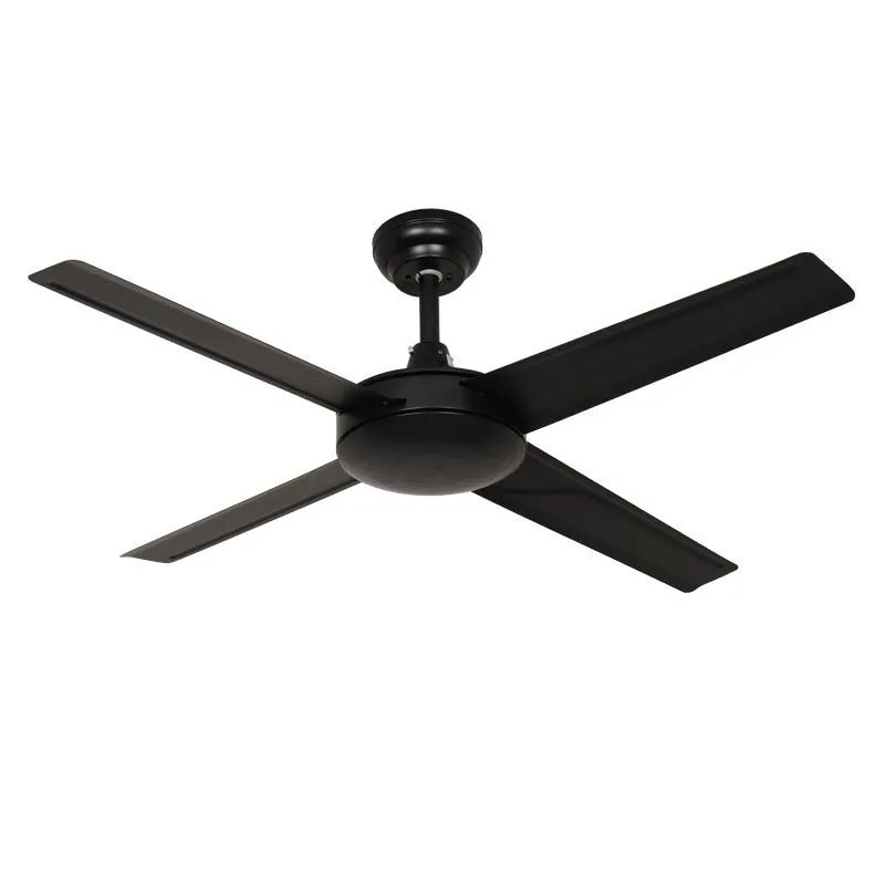 Black American Retro Commercial Engineering Ceiling Fan Mute Fan