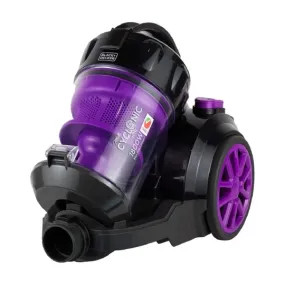 Black & Decker VM1880-B5, 1600Watts, Bag-less Vacuum Cleaner, Purple