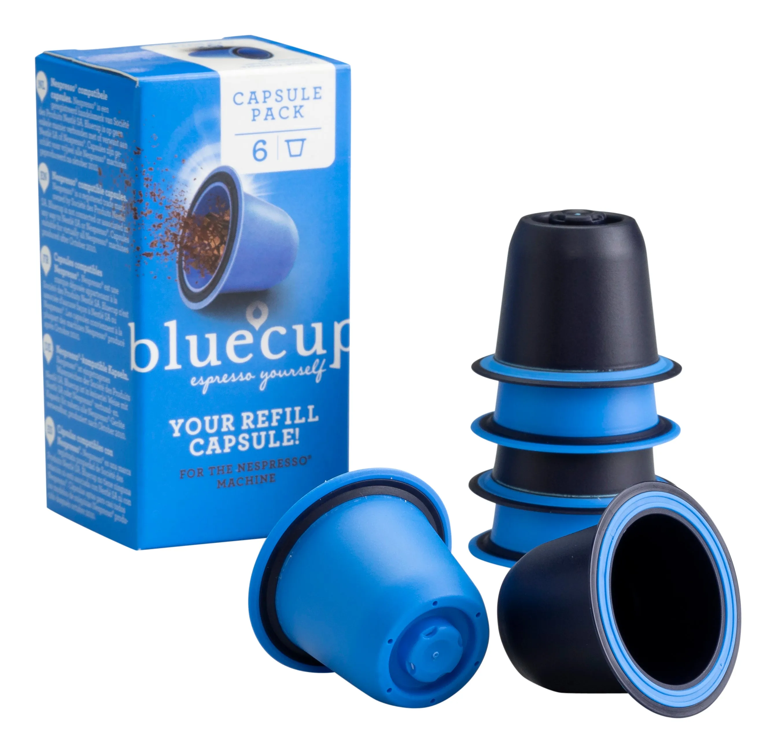 Bluecup | Refill Capsule Pods - Pack Of Six