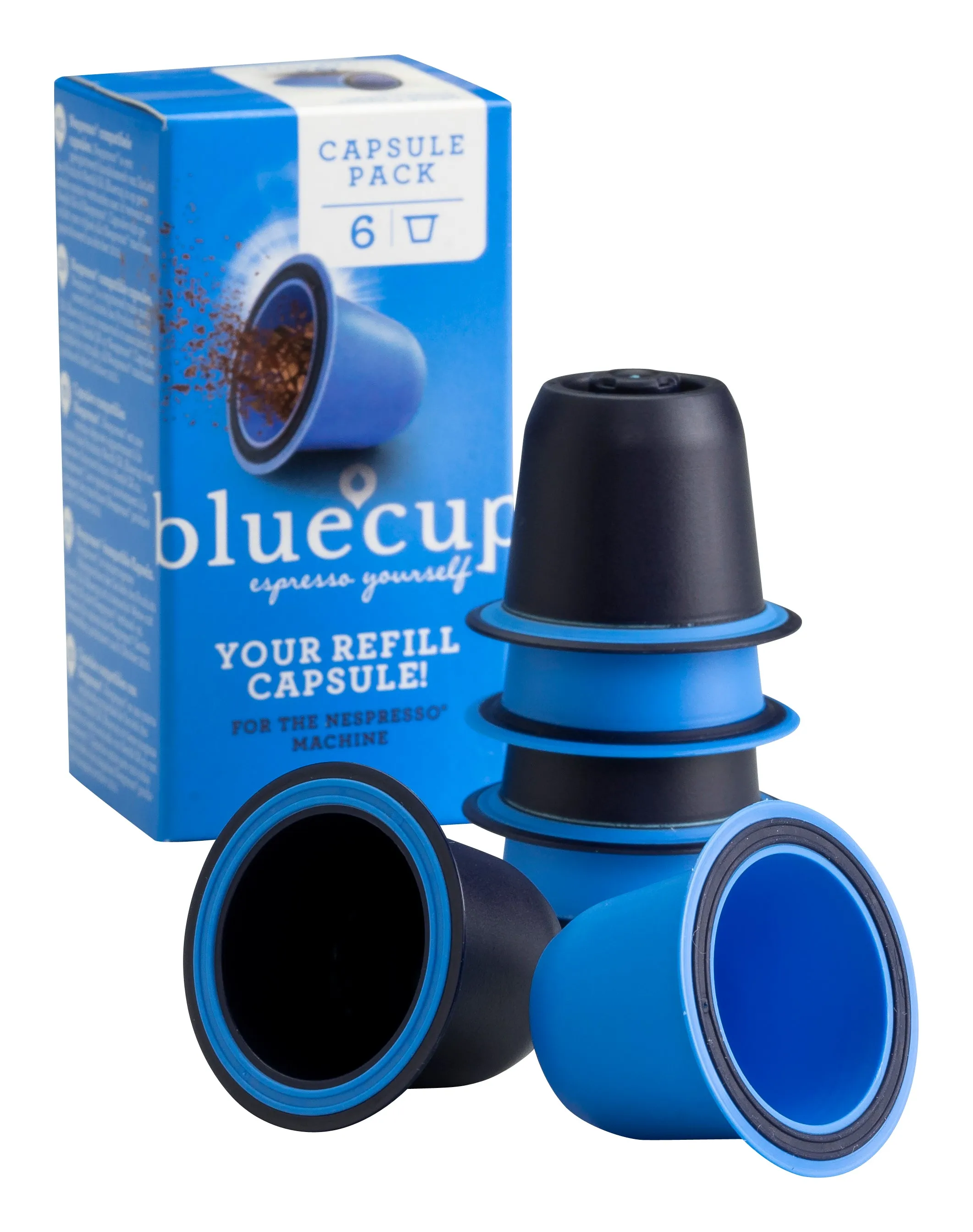 Bluecup | Refill Capsule Pods - Pack Of Six