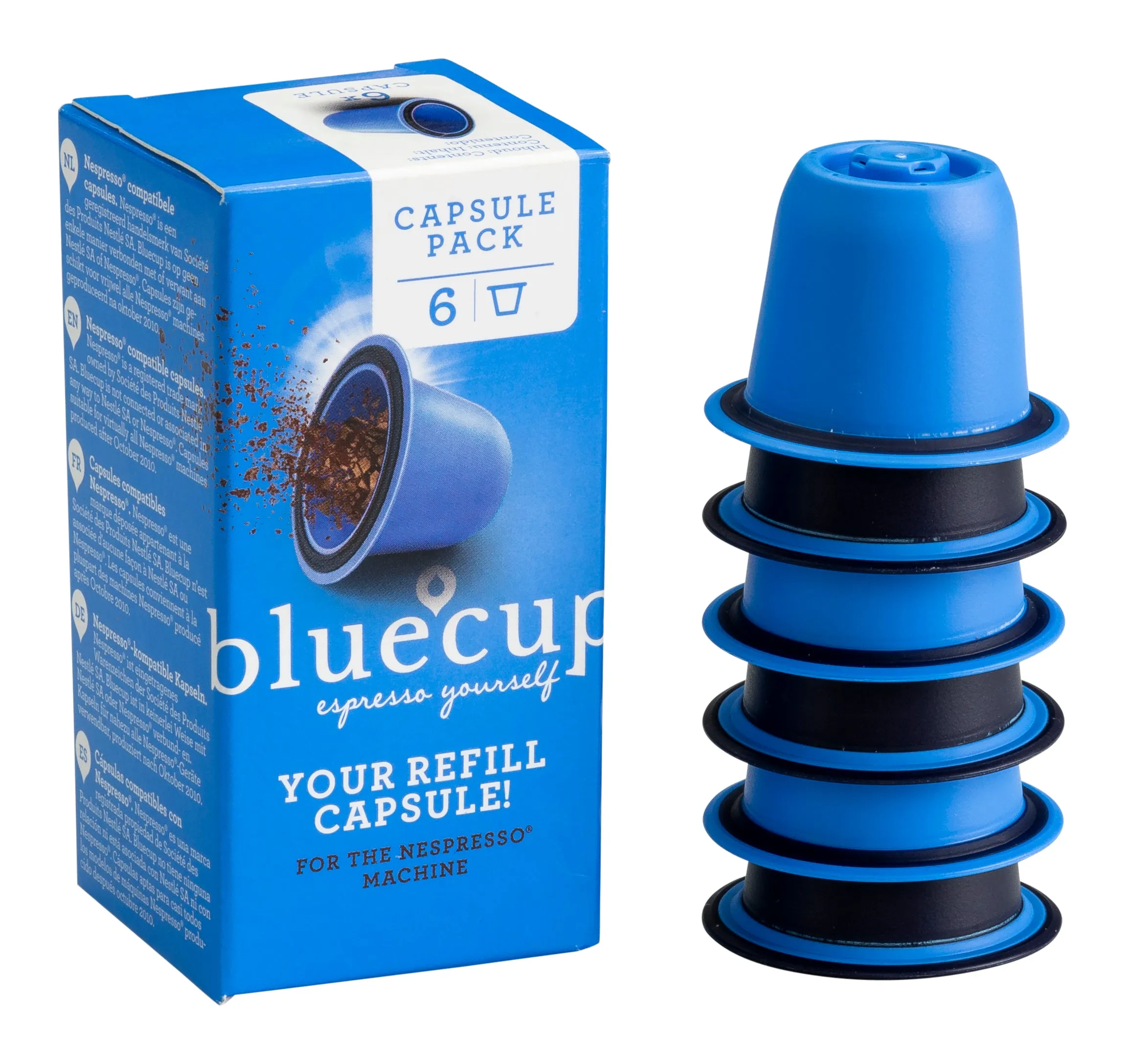 Bluecup | Refill Capsule Pods - Pack Of Six