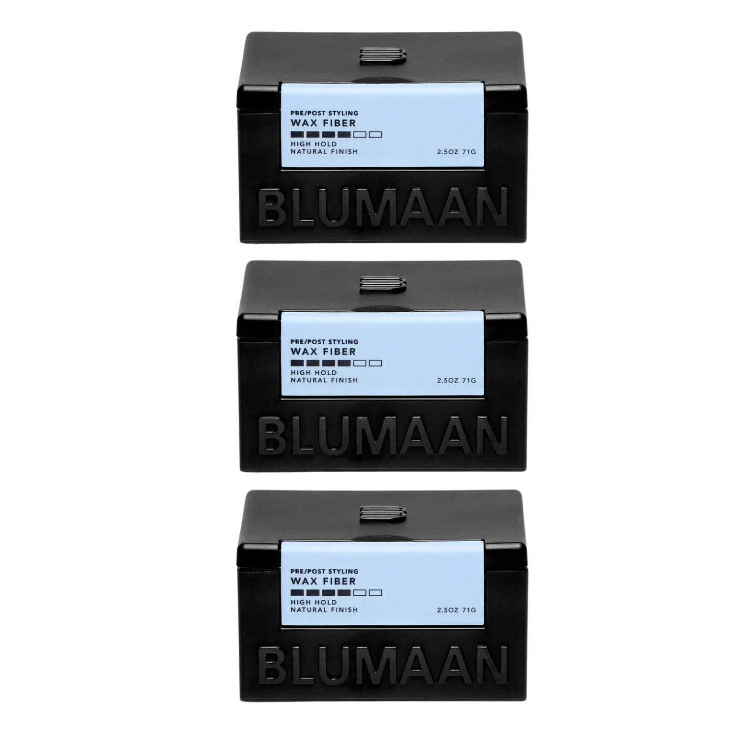 Blumaan Pre/Post Styling Wax Fiber Trio (3 x 71g)