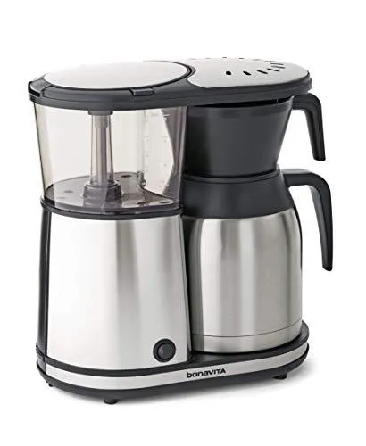 Bonavita BV1900TS 8-Cup One-Touch Coffee Maker Featuring Thermal Carafe, Stainless Steel