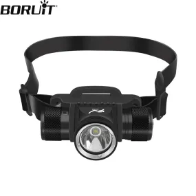 BORUiT HP900 LED Powerful Scuba Diving Headlamp 1000LM IPX8 Waterproof Headlight Underwater 60M 21700 Battery Dive Head Torch