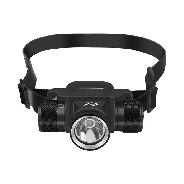 BORUiT HP900 LED Powerful Scuba Diving Headlamp 1000LM IPX8 Waterproof Headlight Underwater 60M 21700 Battery Dive Head Torch