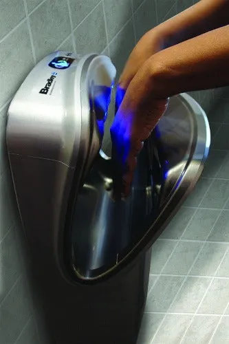 Bradley Aerix  Model 2921-S, High-Speed, Vertical Dual-Sided Hand Dryer - 110V/120V Silver