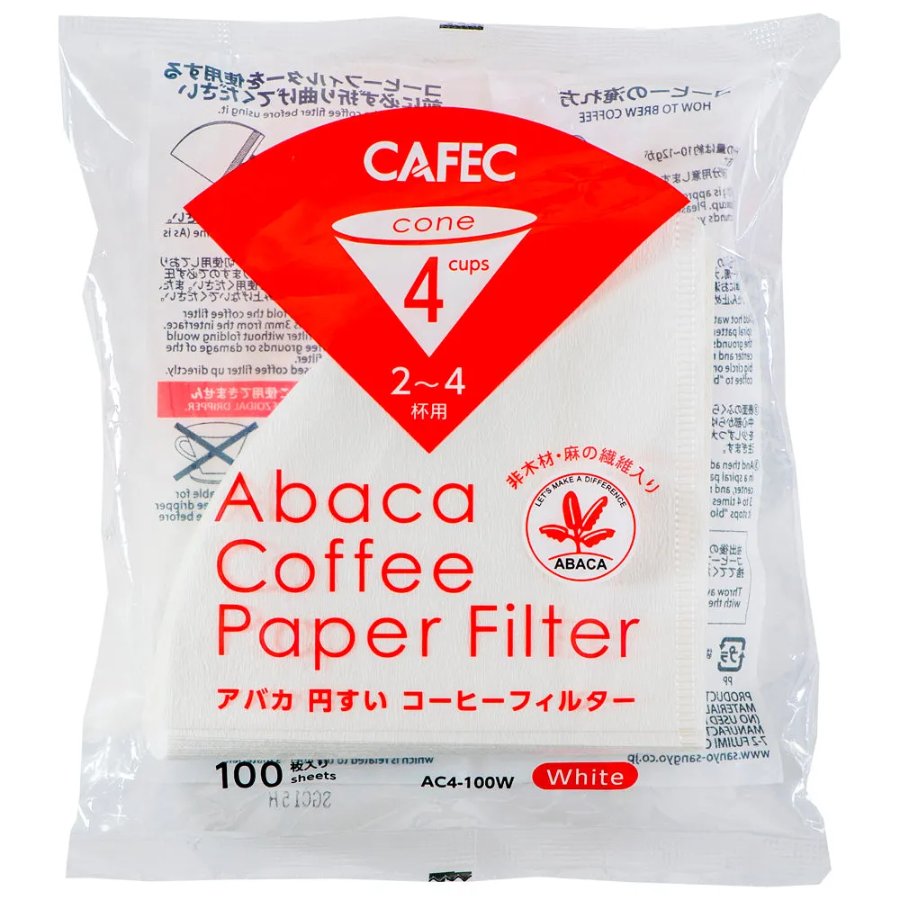 Cafec - Abaca Paper Filter Cup 4