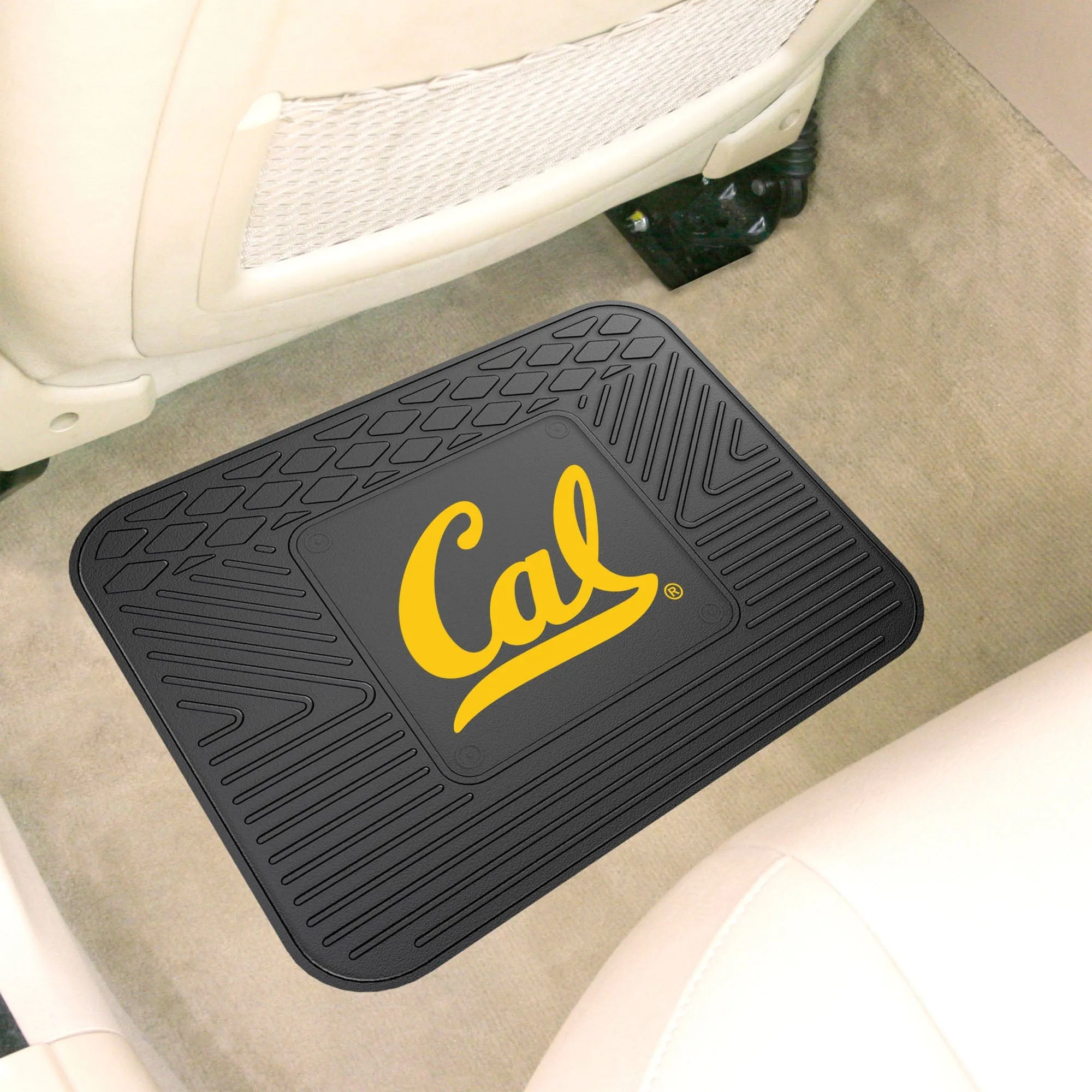 Cal Golden Bears Back Seat Car Utility Mat - 14in. x 17in.