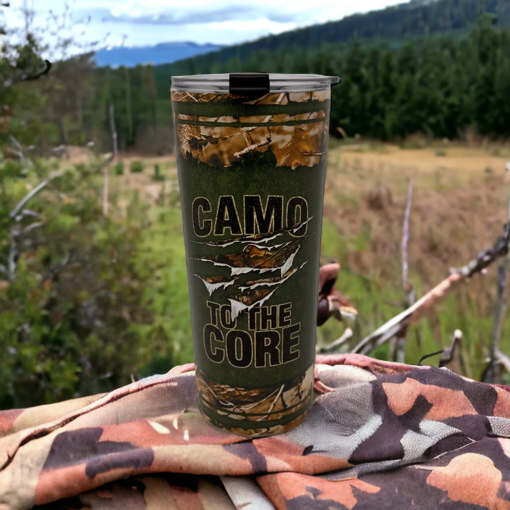 Camo to the Core 24 oz Tumbler