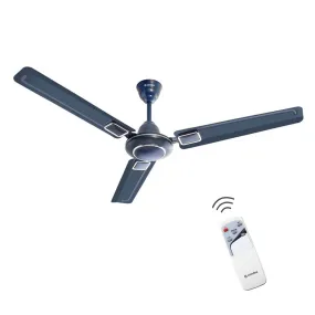 Candes Seltos Ceiling Fans for Home 1200mm / 48 inch with Remote Control | BEE 3 Star Rated, High Air Delivery & Noiseless | Remote Fans for Home Ceiling | 1 1 Years Warranty | Silver Grey