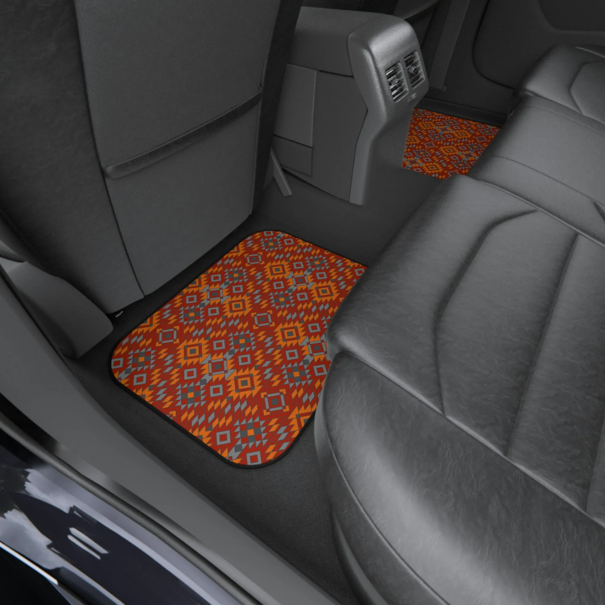 Car Mats (Set of 4) Southwestern Car Mats Redrock Canyon Print 4 Piece Mats for Car