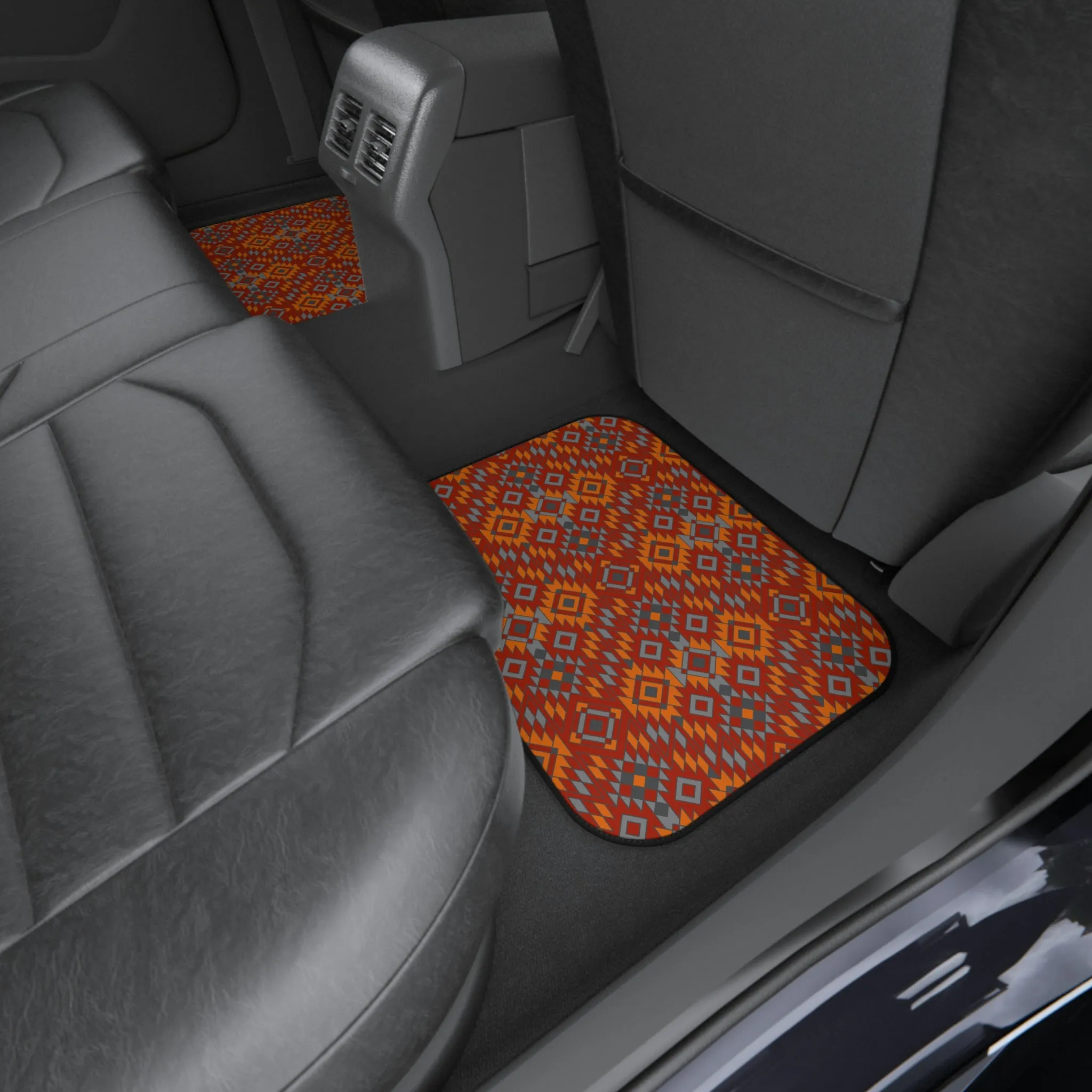 Car Mats (Set of 4) Southwestern Car Mats Redrock Canyon Print 4 Piece Mats for Car