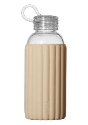 Casall STHLM Glass Bottle 0,5L - Light Sand