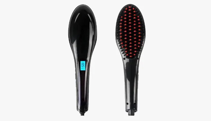 Ceramic Hair Straightening Brush