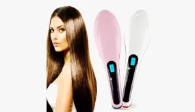 Ceramic Hair Straightening Brush