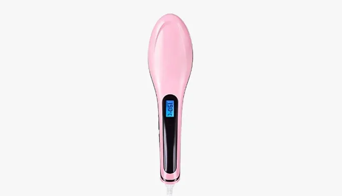 Ceramic Hair Straightening Brush