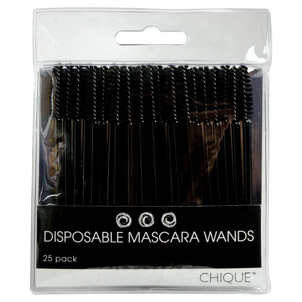 Chique™ 25pc Disposable Mascara Wands