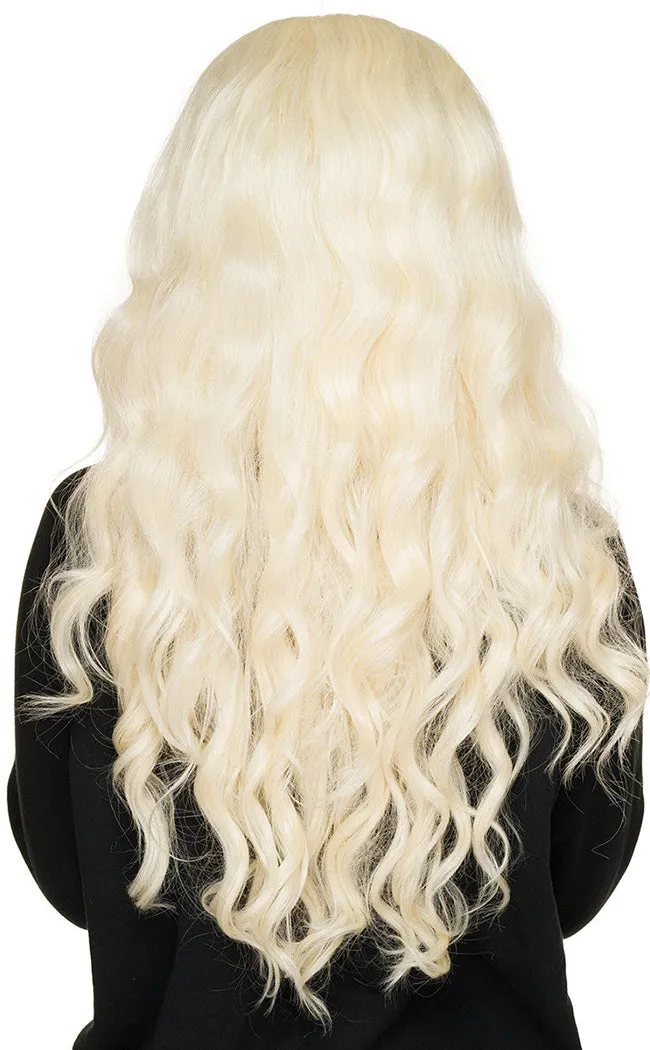 Classic Wavy Lolita Wig | Platinum Blonde