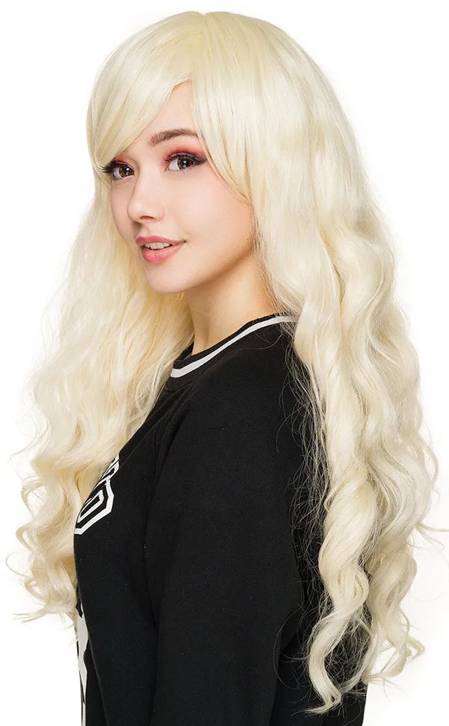 Classic Wavy Lolita Wig | Platinum Blonde