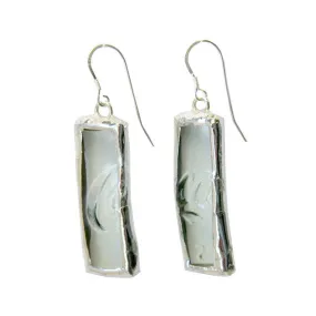 Coca-Cola Recycled Rectangle Earrings