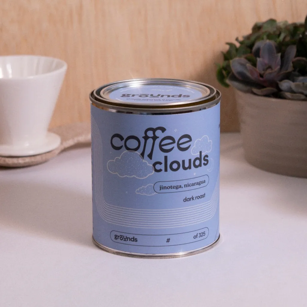 Coffee Clouds: Dark Roast (Fresh Ground Coffee)